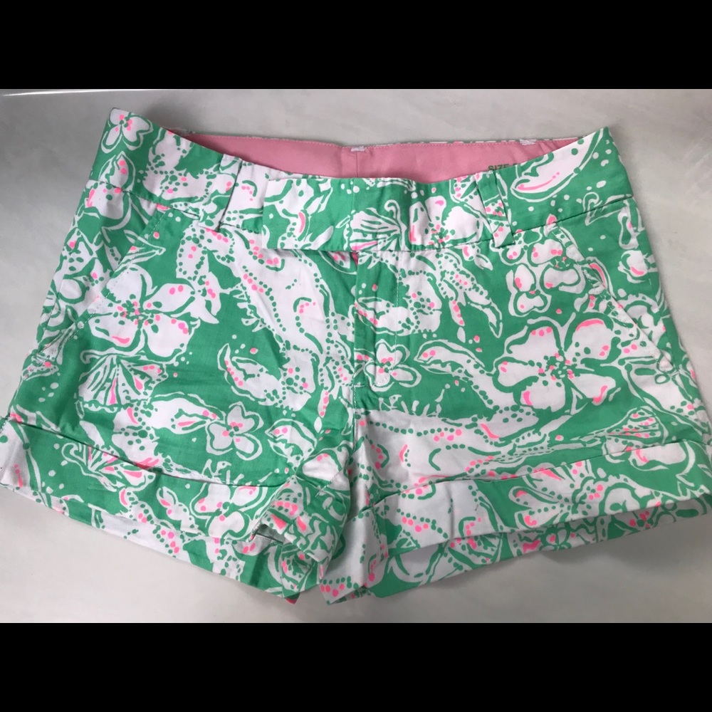 Lilly Pulitzer Barclay Short - size 2